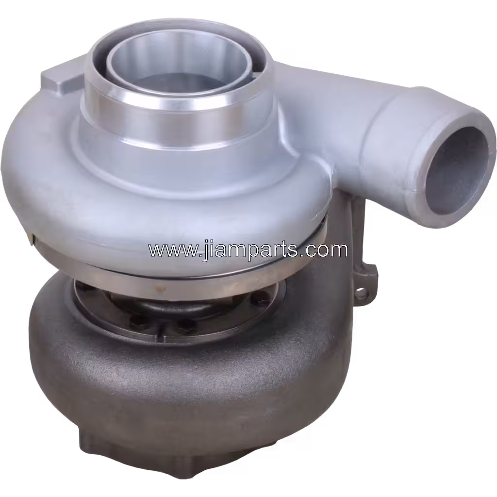 6502-52-5020 KTR130E-33BAW aftermarket turbocharger — top three-quarter view