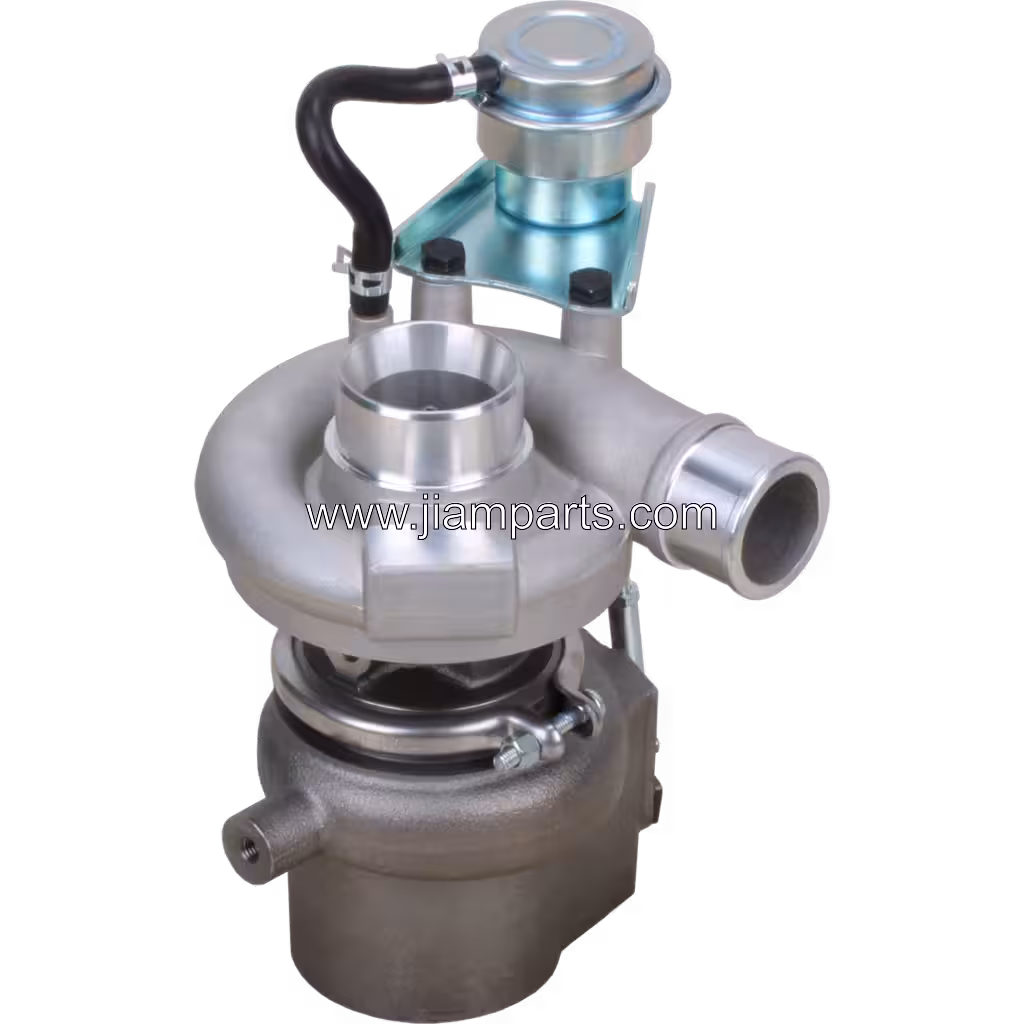 28230-45500-T TD05-12G aftermarket turbocharger — top three-quarter view