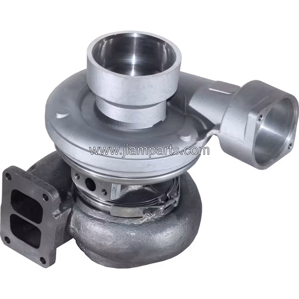 313658 S4DS aftermarket turbocharger — top three-quarter view