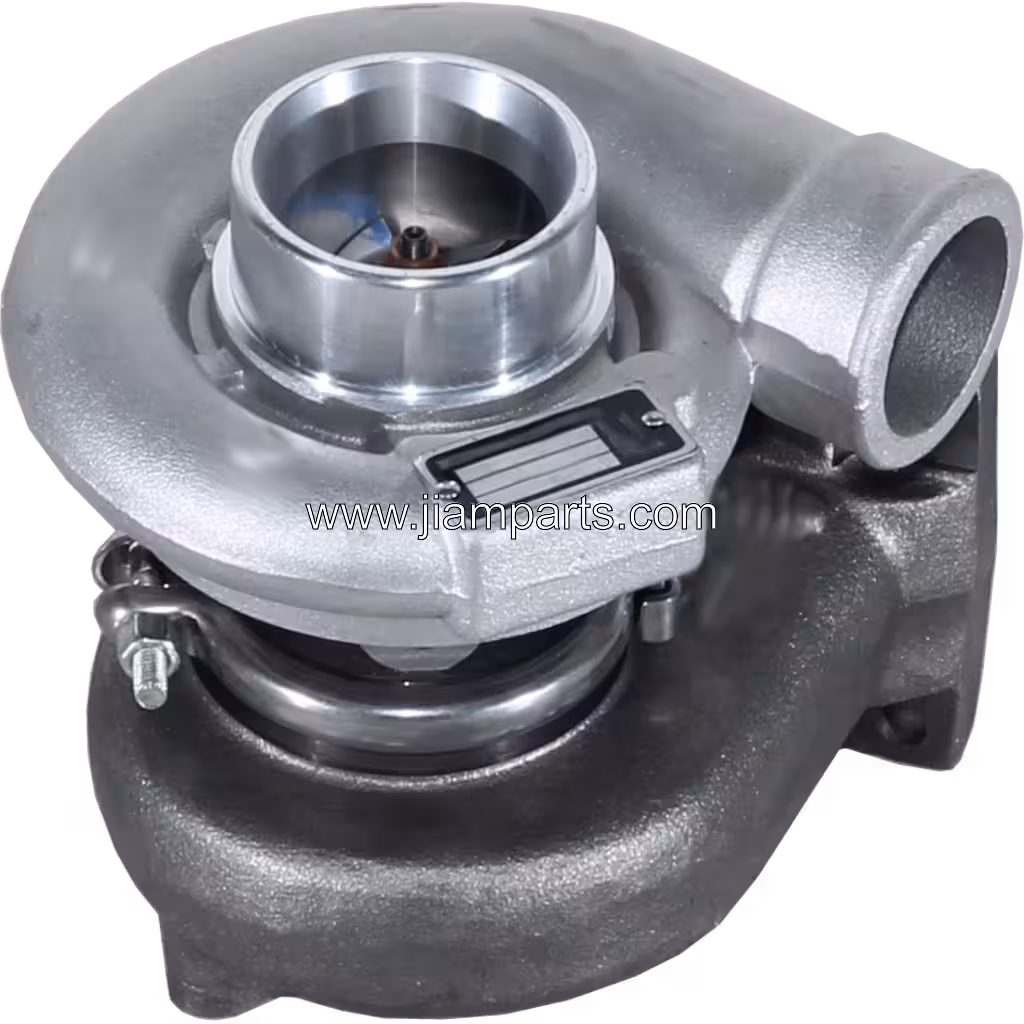 5I-8122 TD04HL-15GA aftermarket turbocharger — top three-quarter view
