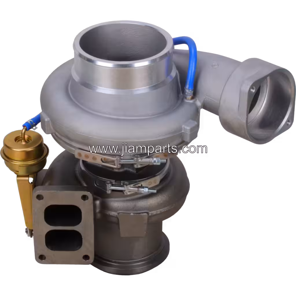 732915-5003 GTA4702BS aftermarket turbocharger — top three-quarter view