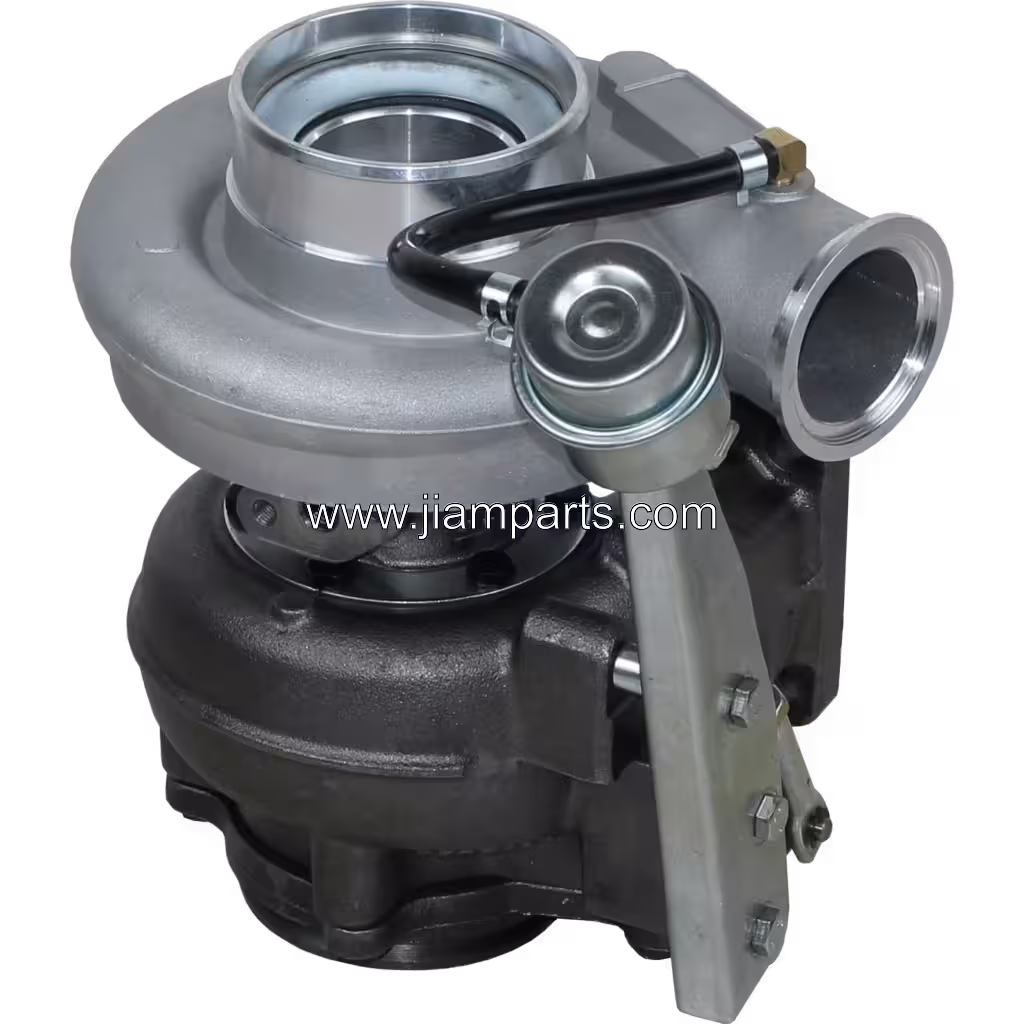 4039139 HX40W aftermarket turbocharger — top three-quarter view