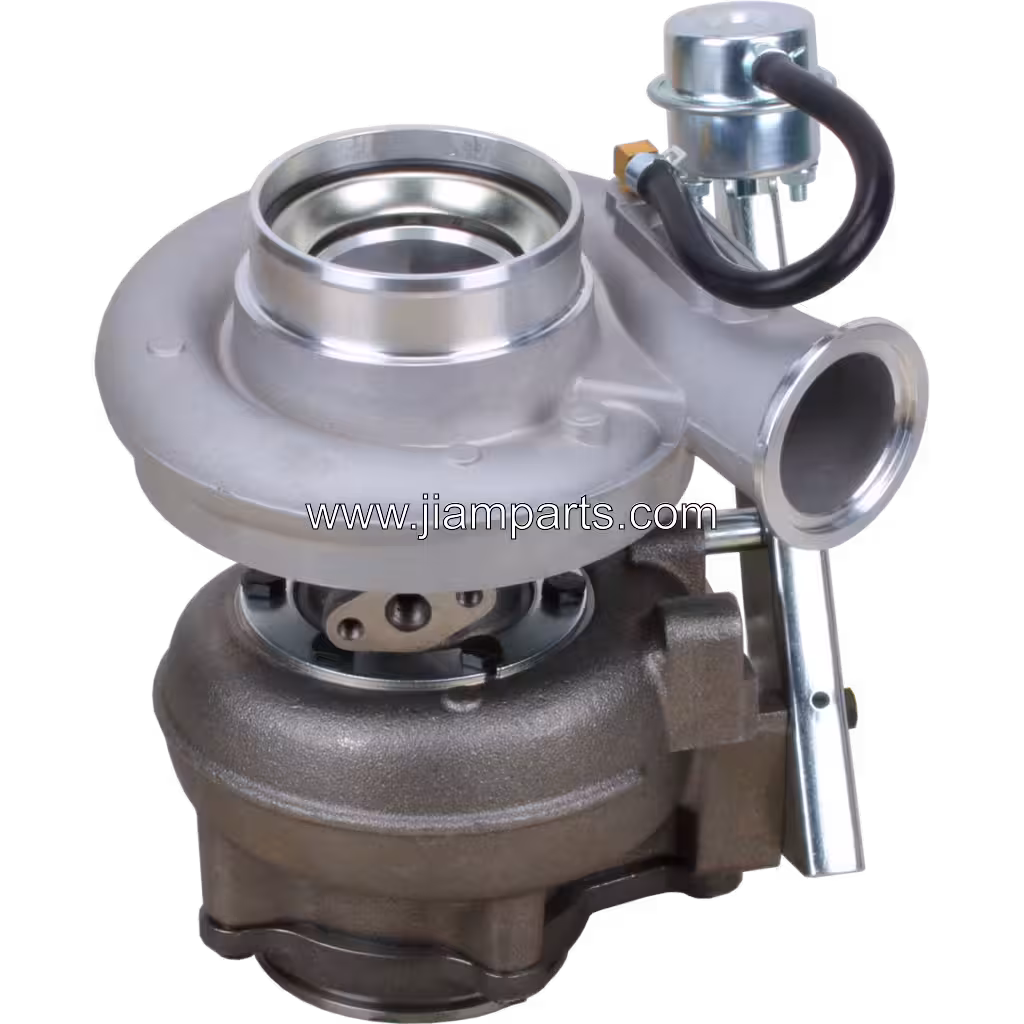 4044185 HX40W aftermarket turbocharger — top three-quarter view