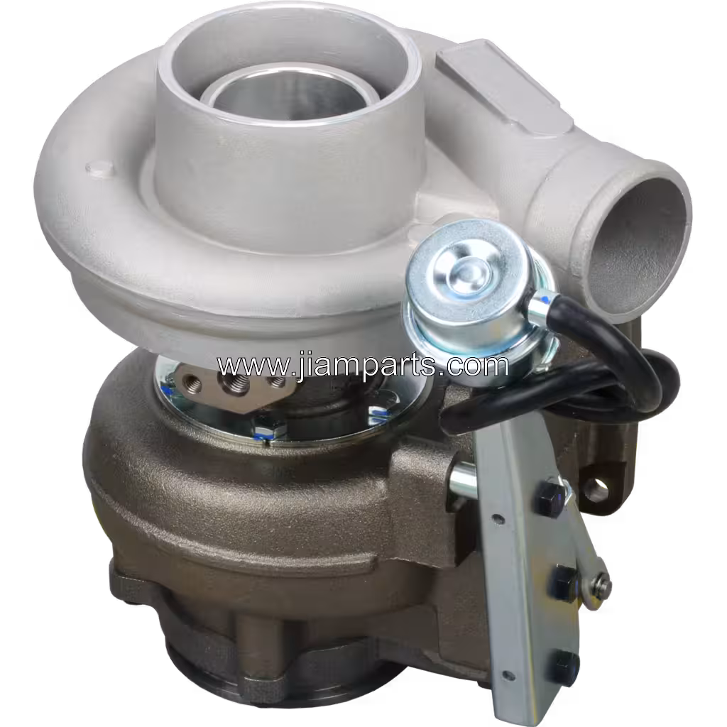 6742-01-5000 WH1E aftermarket turbocharger — top three-quarter view