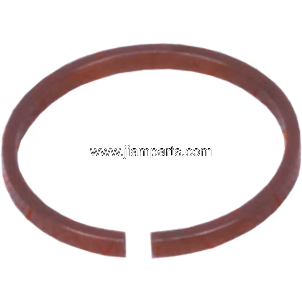 6502-52-5040 PRT KTR130E-33CAW aftermarket piston ring — top three-quarter view