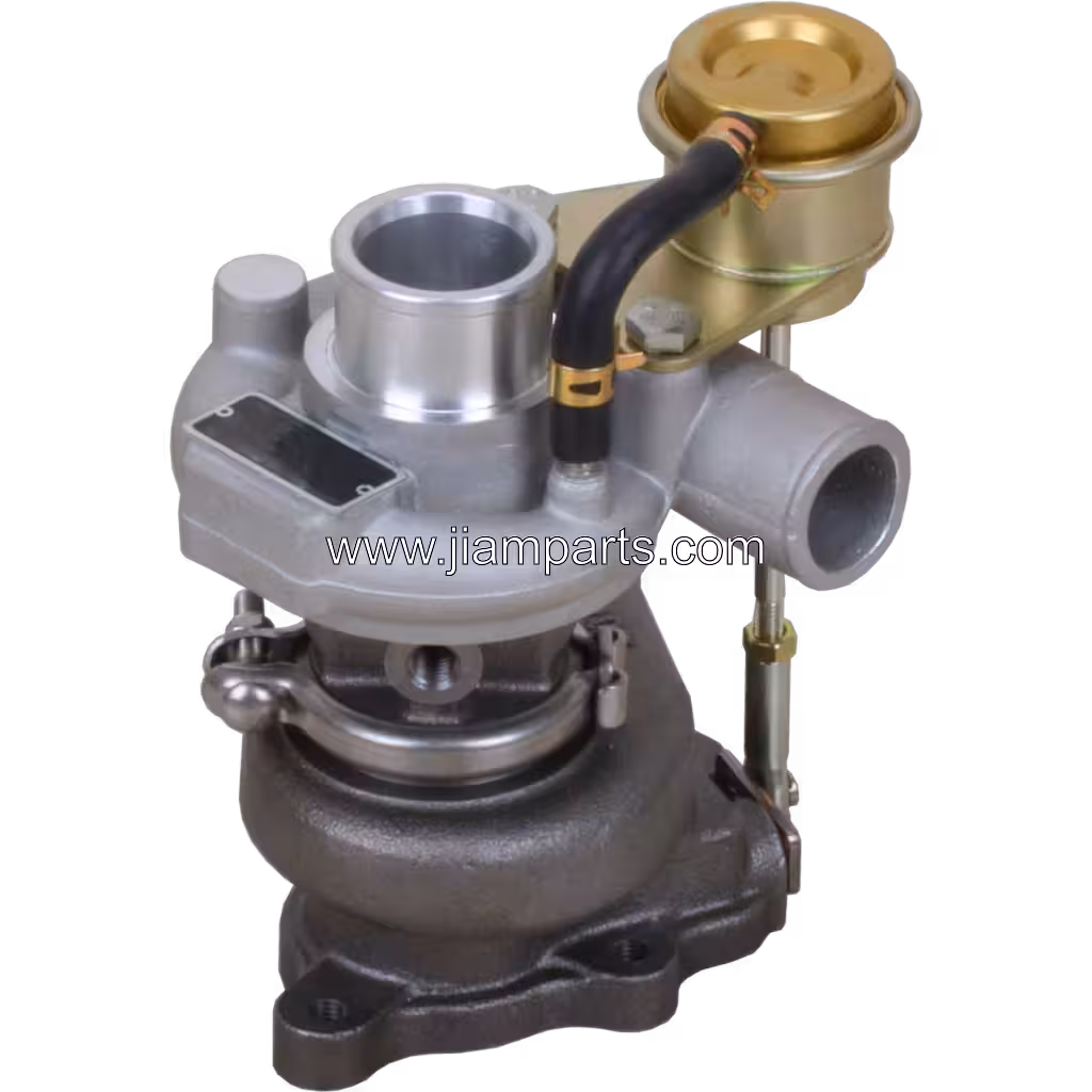 49131-02000 TD03-07G aftermarket turbocharger — top three-quarter view