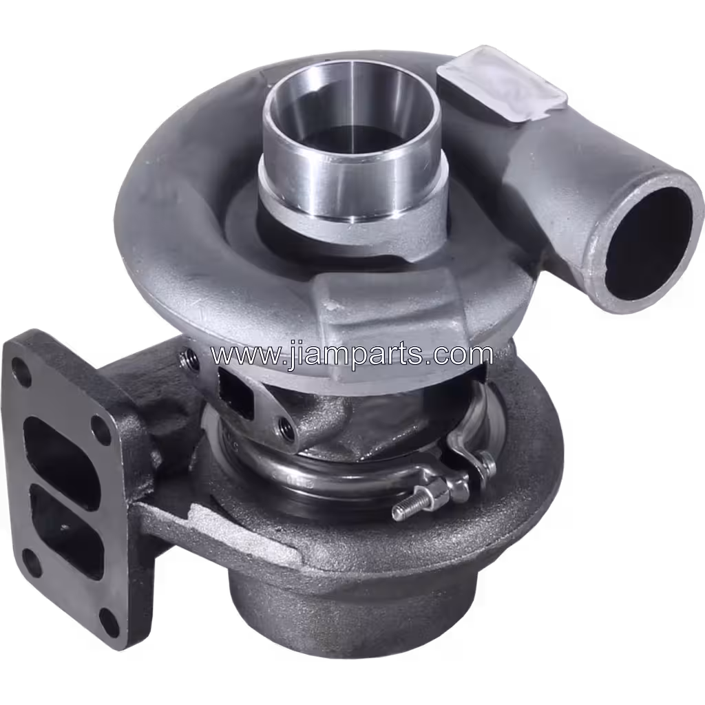 ME088725 TE06H-12M aftermarket turbocharger — top three-quarter view