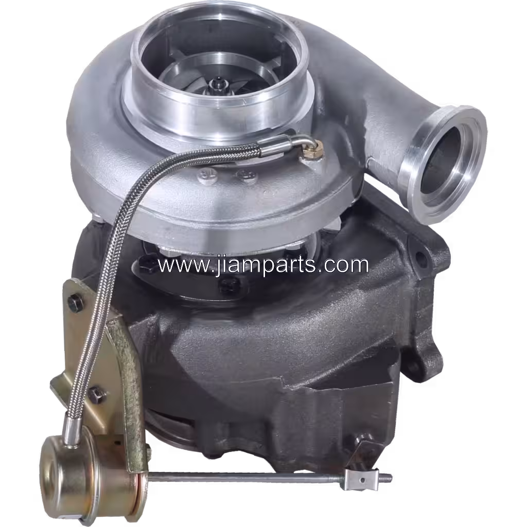 VG2600118899 HX40W aftermarket turbocharger — top three-quarter view