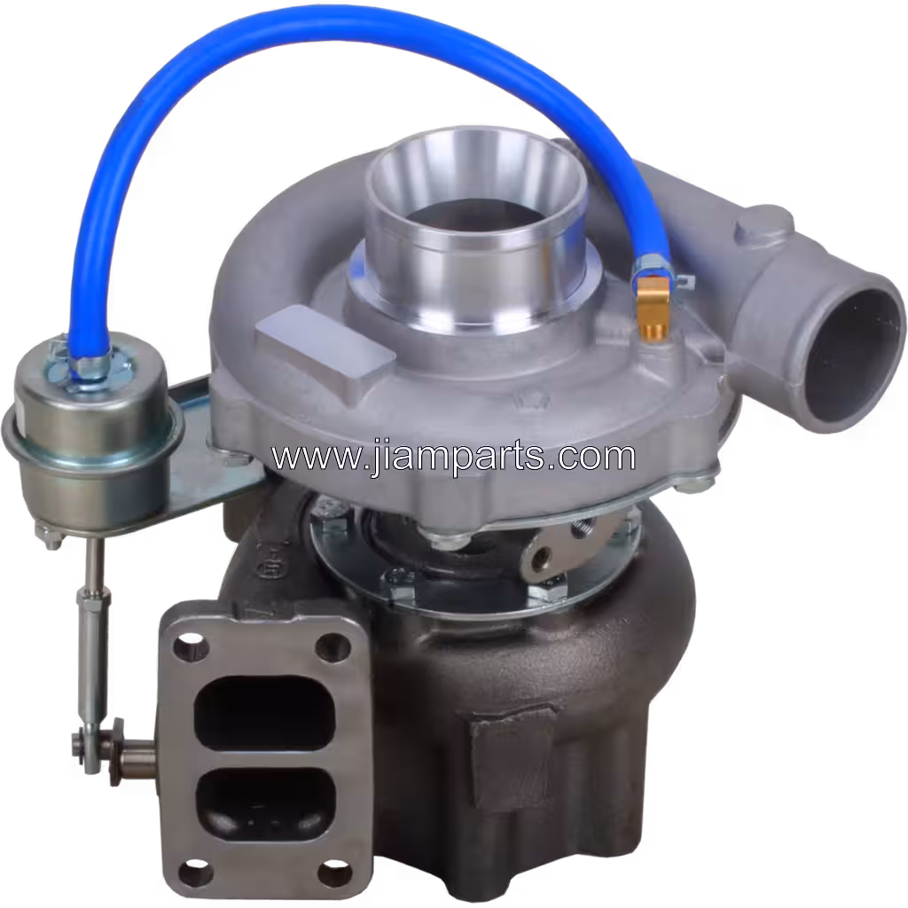 709942-5009 GT3571S aftermarket turbocharger — top three-quarter view