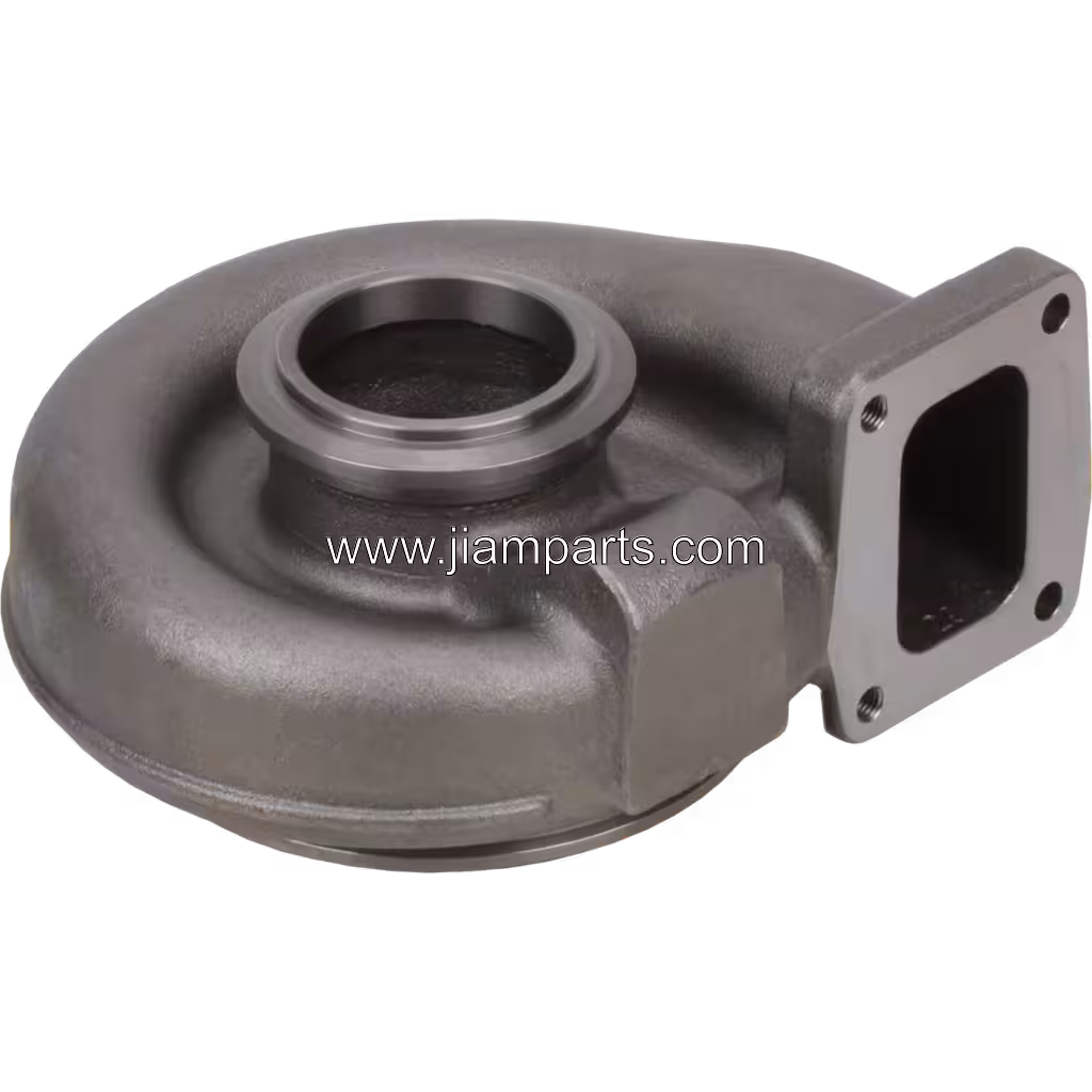 4039124 TH HE400VG HE431VTI aftermarket turbine housing — top three-quarter view