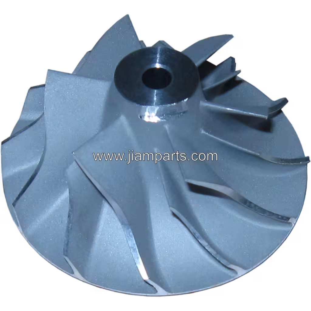 409410-1 CW TW4B91 aftermarket compressor wheel — top three-quarter view
