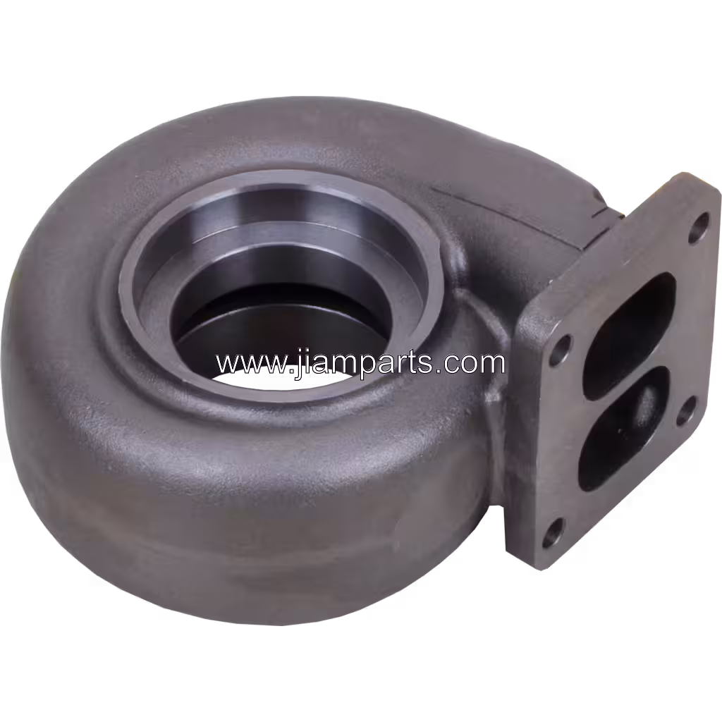7N7747 3LM373 aftermarket turbine housing — top three-quarter view