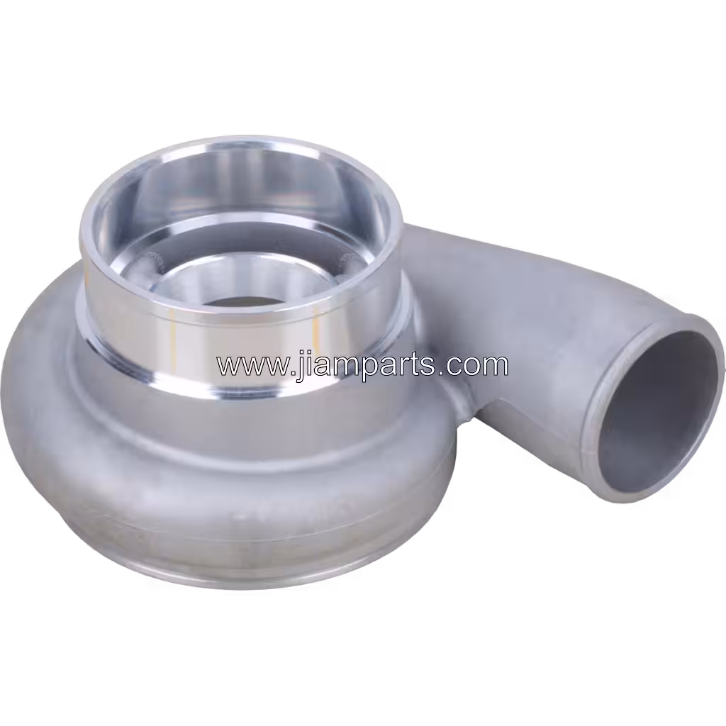 712302-5-REMA CH GT5002 aftermarket compressor housing — top three-quarter view