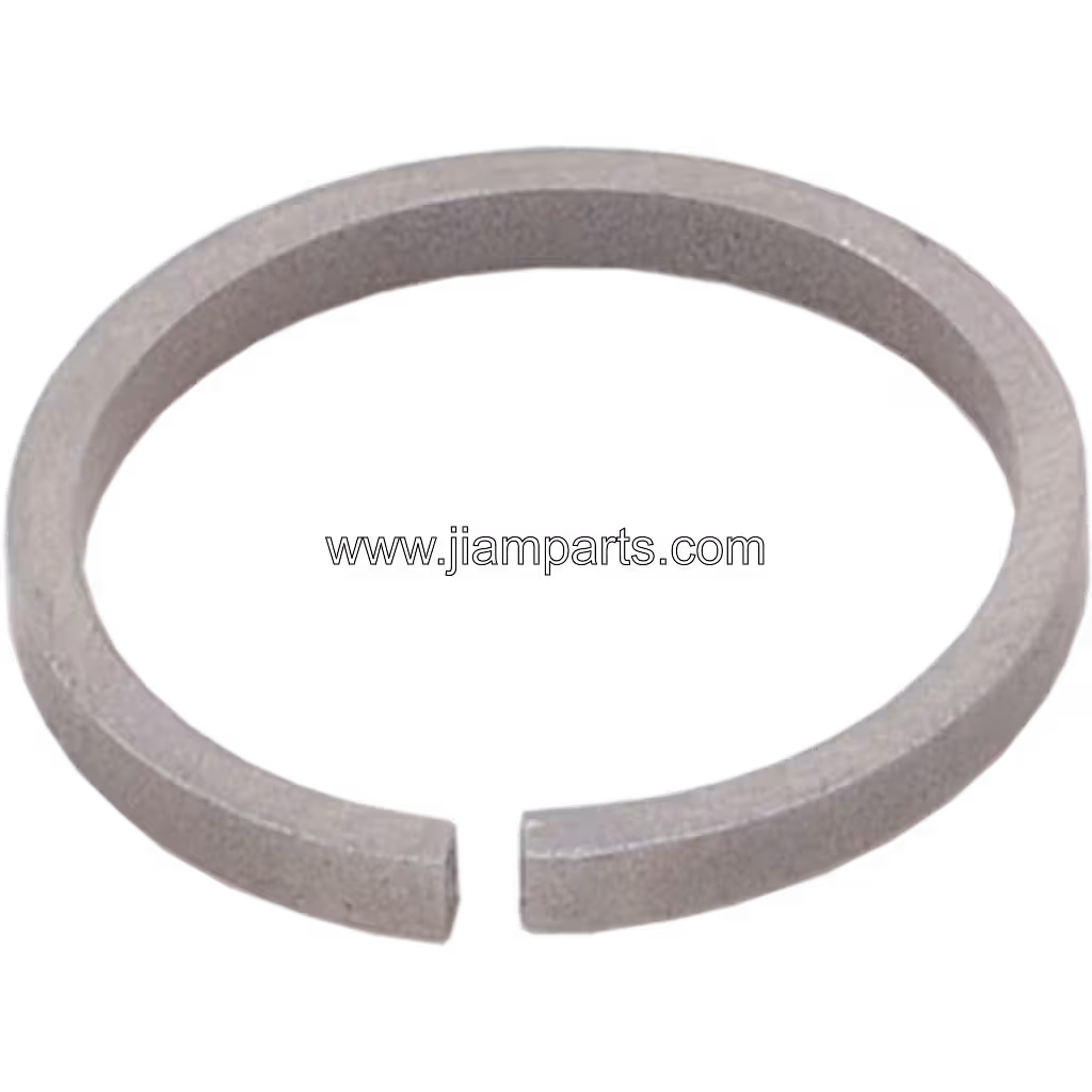 NH261605 RHE62W aftermarket piston ring — top three-quarter view