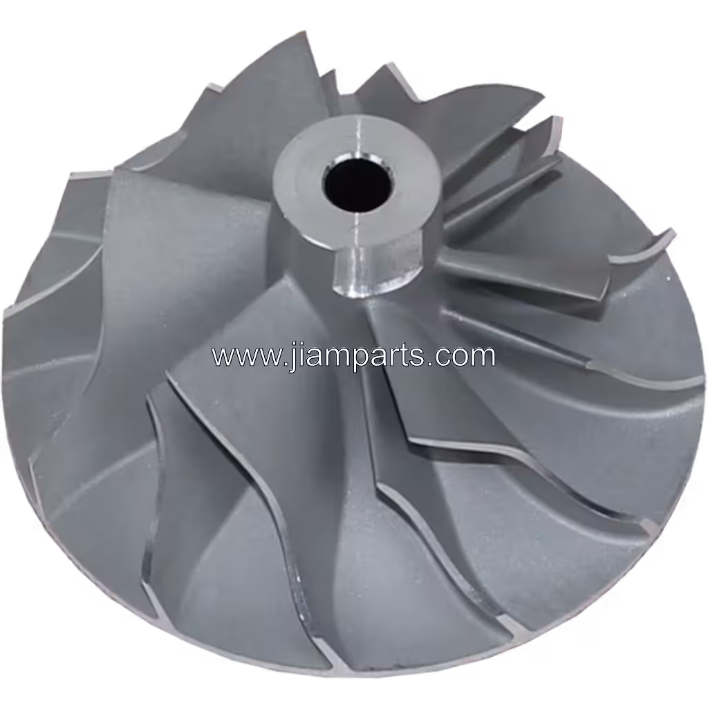 166564 S2ESL094 aftermarket compressor wheel — top three-quarter view
