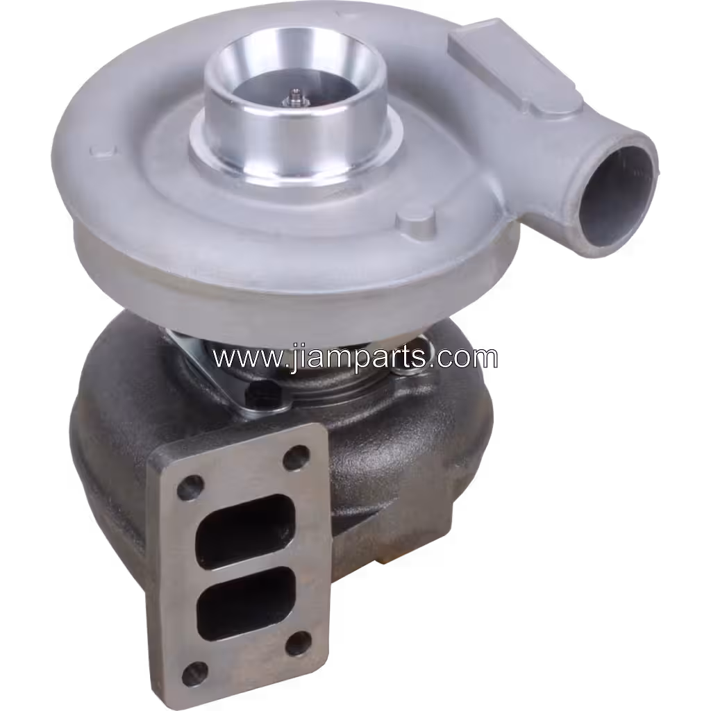 6509100-7080 HX35 aftermarket turbocharger — top three-quarter view