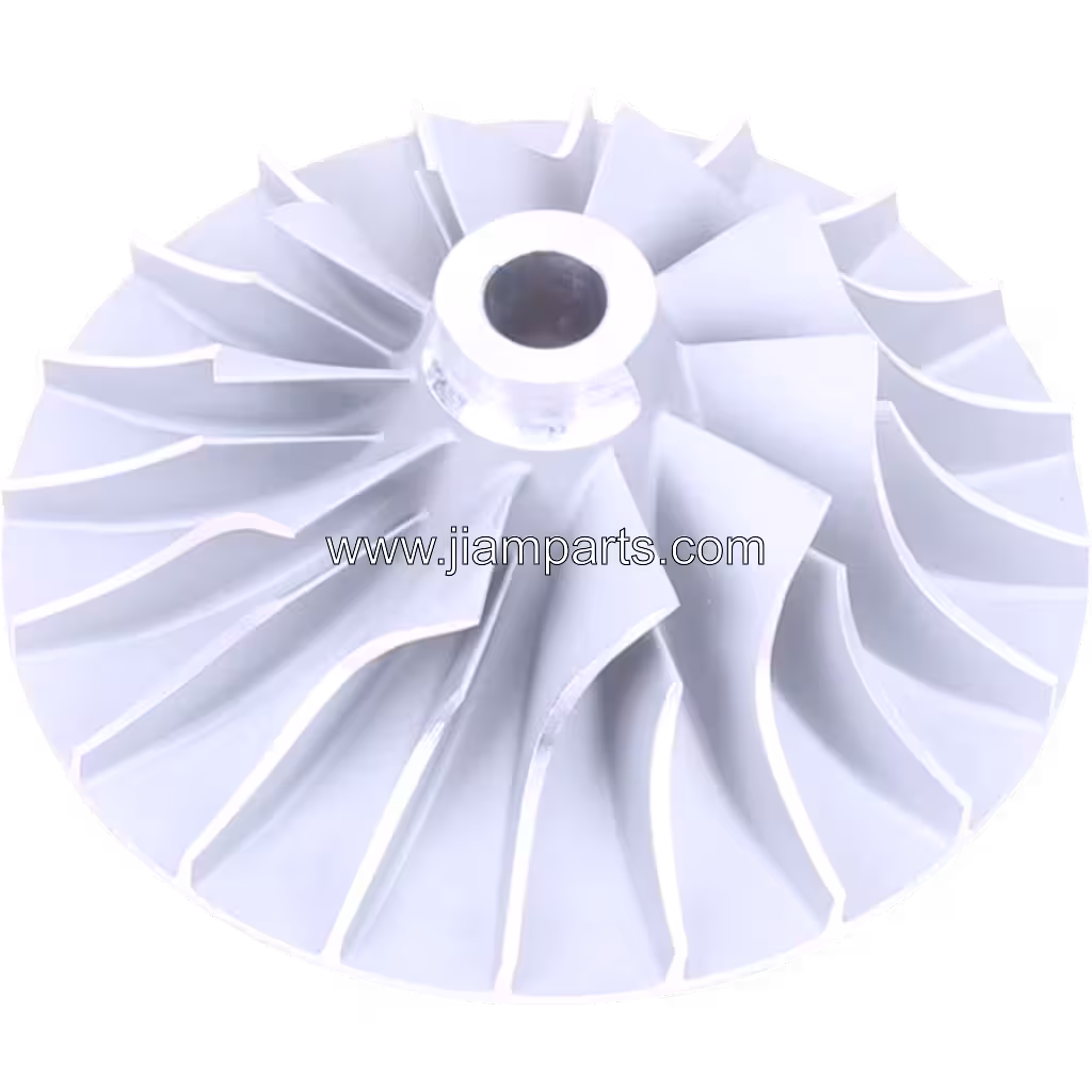 3032062 CW ST50 aftermarket compressor wheel — top three-quarter view