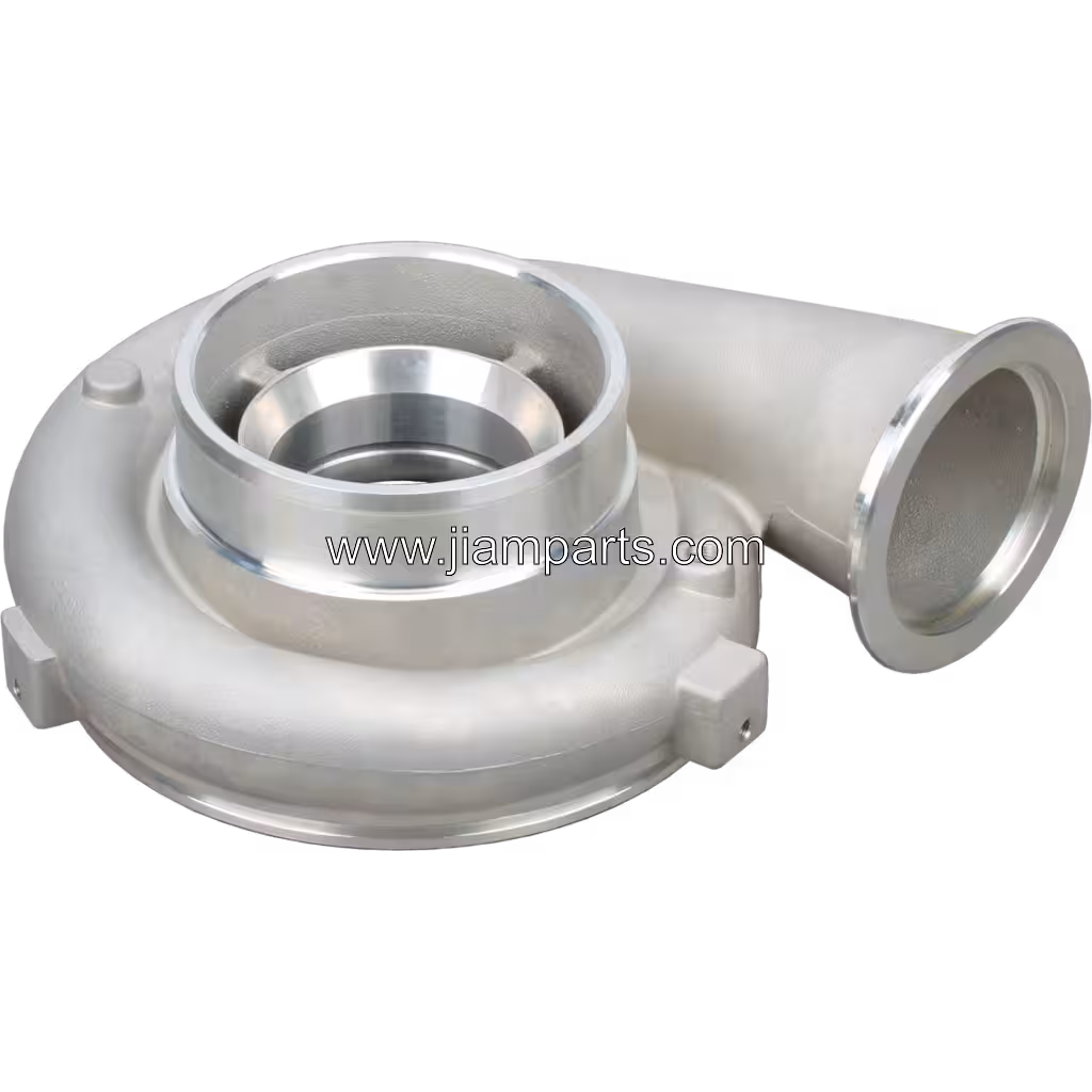 447844-0041 GTA4202 COMPRESSOR HOUSING OF TURBOCHARGER FOR DETROIT-DIESEL SERIES 60 DETROIT-DIESEL HIGHWAY TRUCK