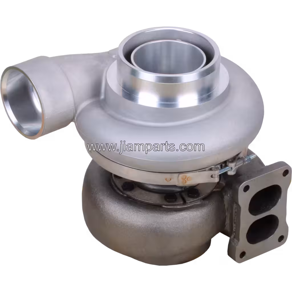 6505-61-5030 KTR110L-997A aftermarket turbocharger — top three-quarter view