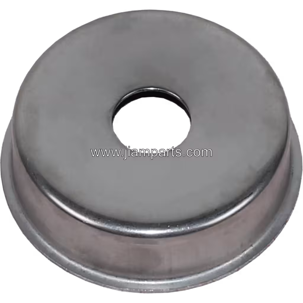 166382 HS aftermarket heat shield — top three-quarter view