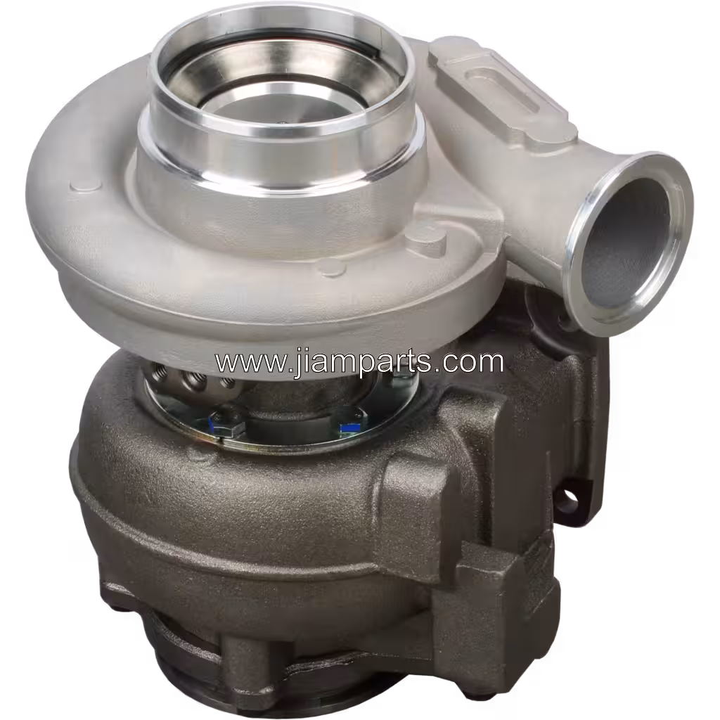 4046107 HX40 aftermarket turbocharger — top three-quarter view