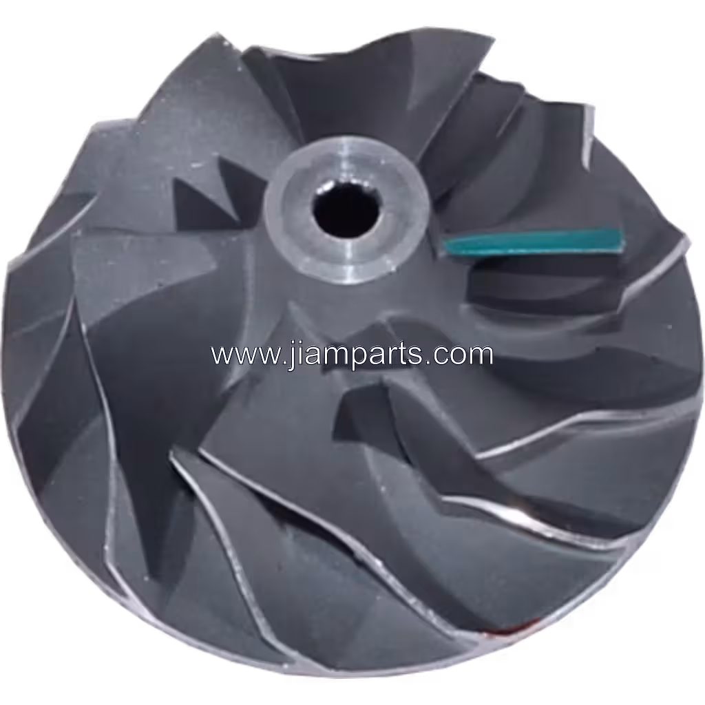 49173-08401 CW TDO25 aftermarket compressor wheel — top three-quarter view