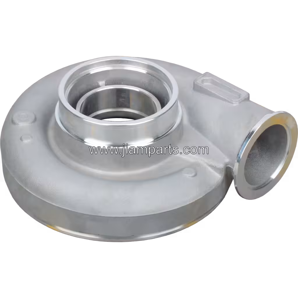 3538772 CH HX60 aftermarket compressor housing — top three-quarter view