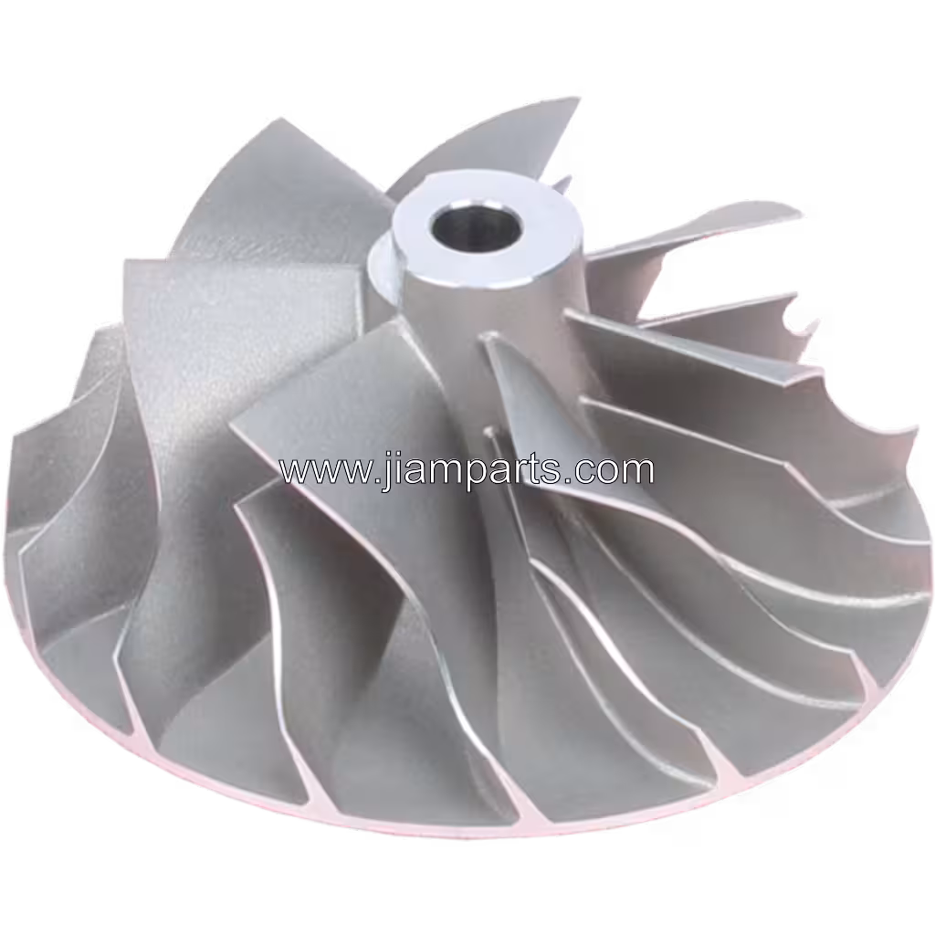 169413 S4DC028 aftermarket compressor wheel — top three-quarter view