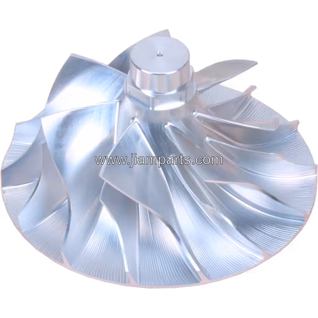 449207-0022 BTL8503 aftermarket compressor wheel — top three-quarter view