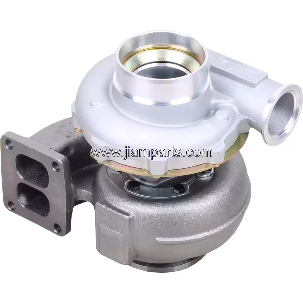 3803578 H2E aftermarket turbocharger — top three-quarter view