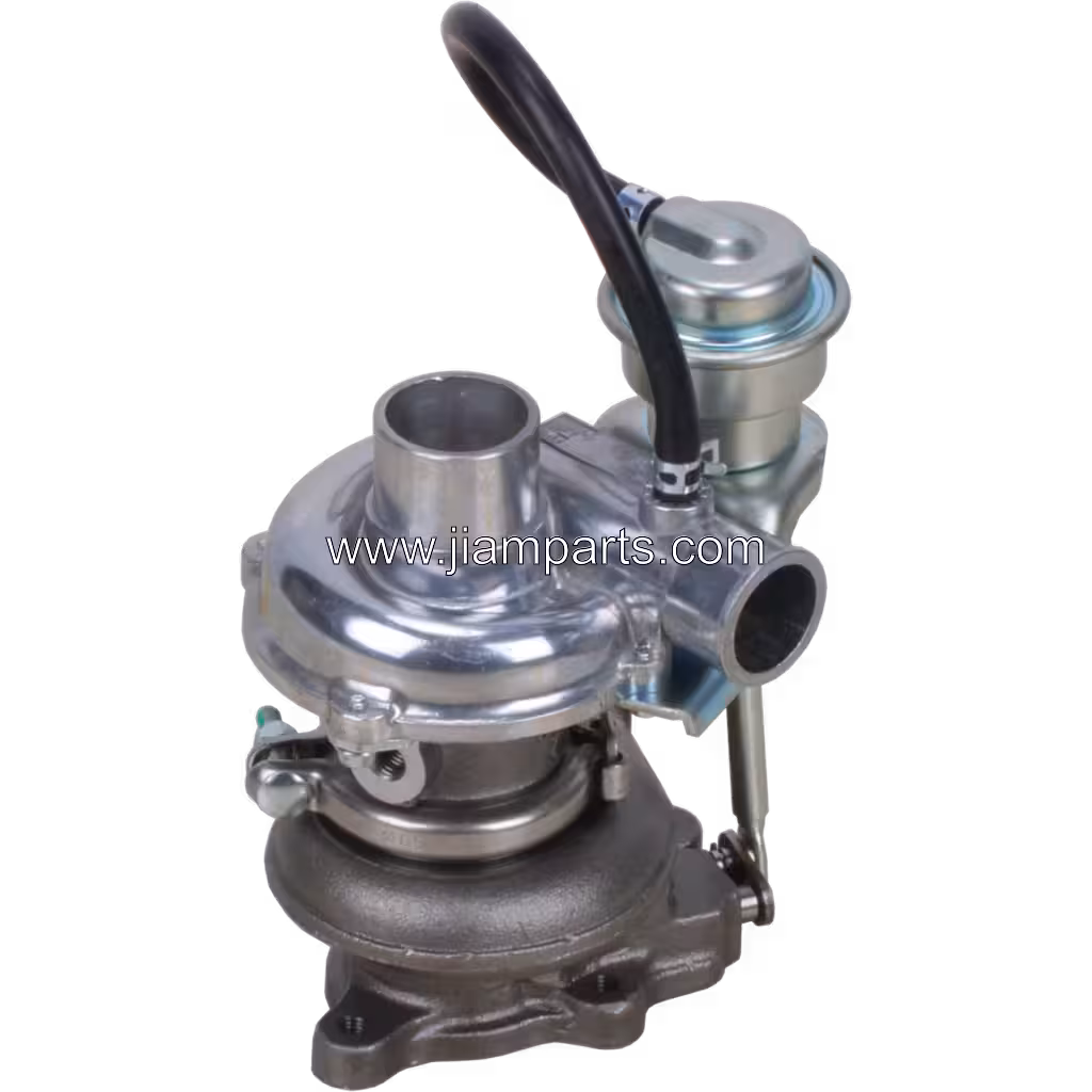 1G491-17011 RHF3 aftermarket turbocharger — top three-quarter view