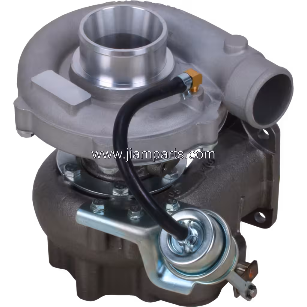 709942-5002 GT3571S aftermarket turbocharger — top three-quarter view