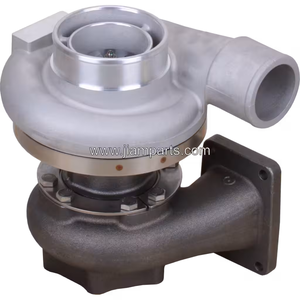 6506-21-5020 KTR90-332E aftermarket turbocharger — top three-quarter view