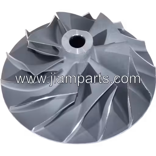 KTR110G-QD6B Turbocharger compressor wheel for 6505-52-5440 CW, Komatsu D155A-3 SA6D140E-2A