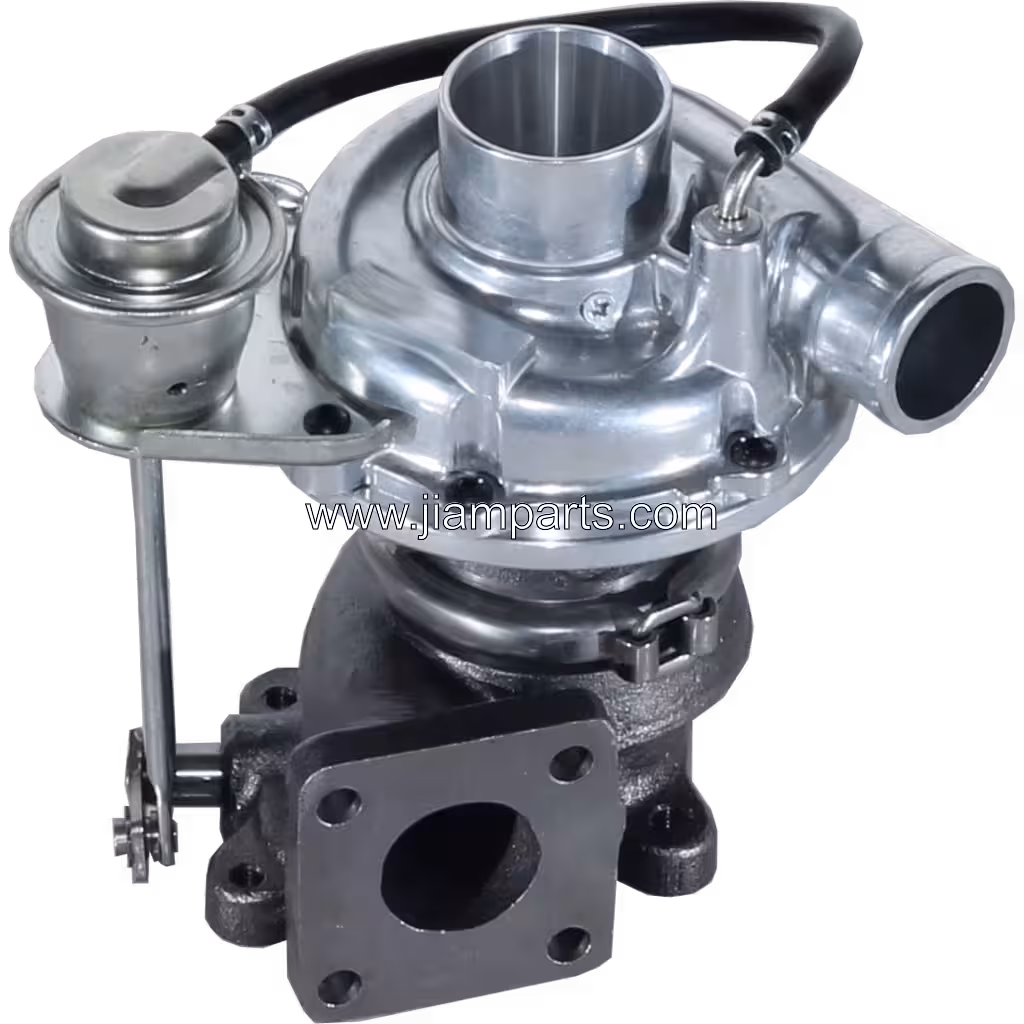 VB420081 RHF4-46001P8 5NHBRL323CAZ aftermarket turbocharger — top three-quarter view