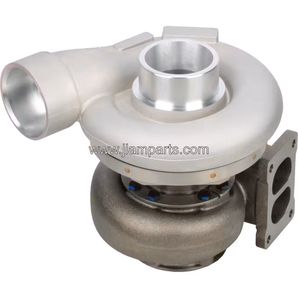 6505-51-5131 KTR110G-F45A aftermarket turbocharger — top three-quarter view