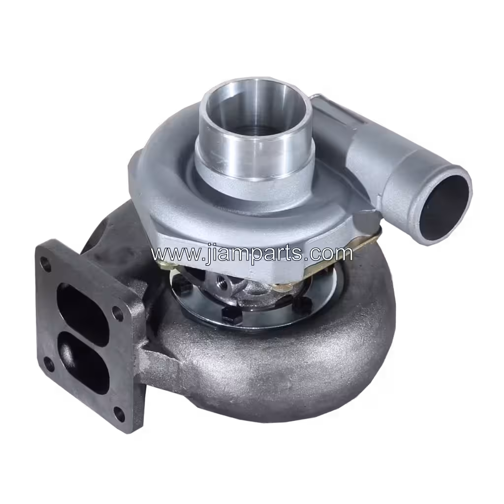 409410-0013 TO4B91 aftermarket turbocharger — top three-quarter view