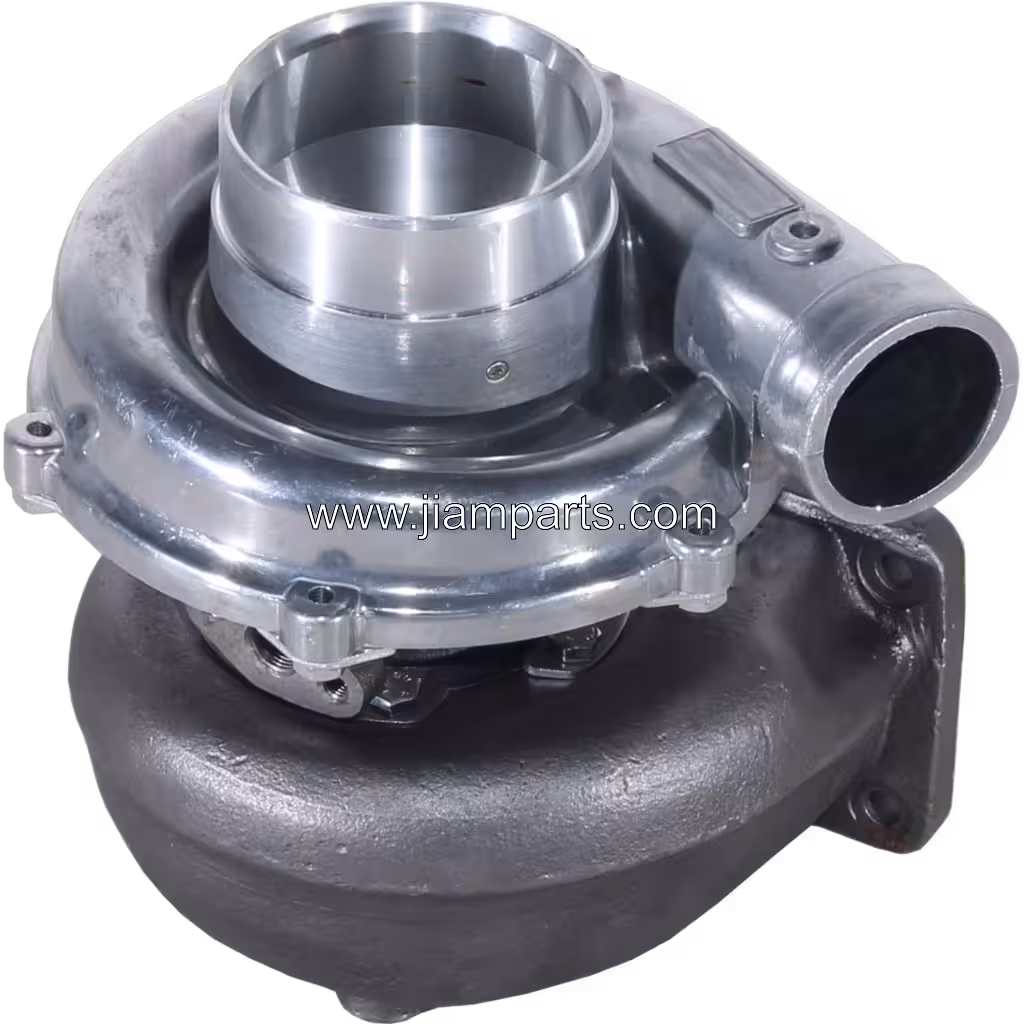 114400-3340 RHE7-14201Q41NMBRL612CA aftermarket turbocharger — top three-quarter view
