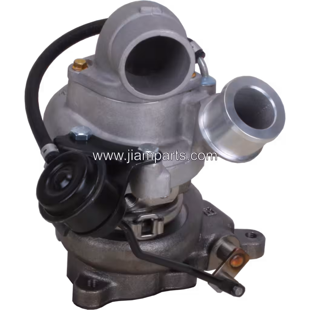 28200-42800 TF035 aftermarket turbocharger — top three-quarter view