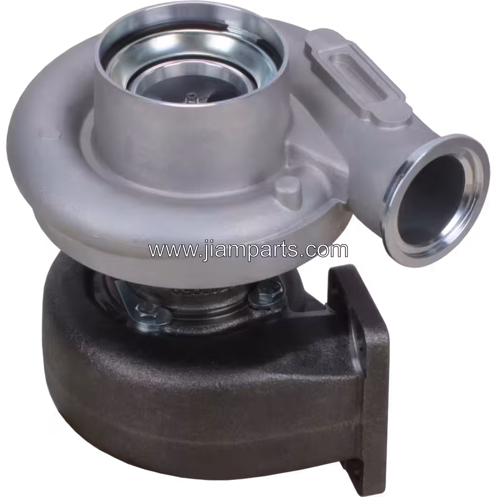 3590092 HX35 aftermarket turbocharger — top three-quarter view