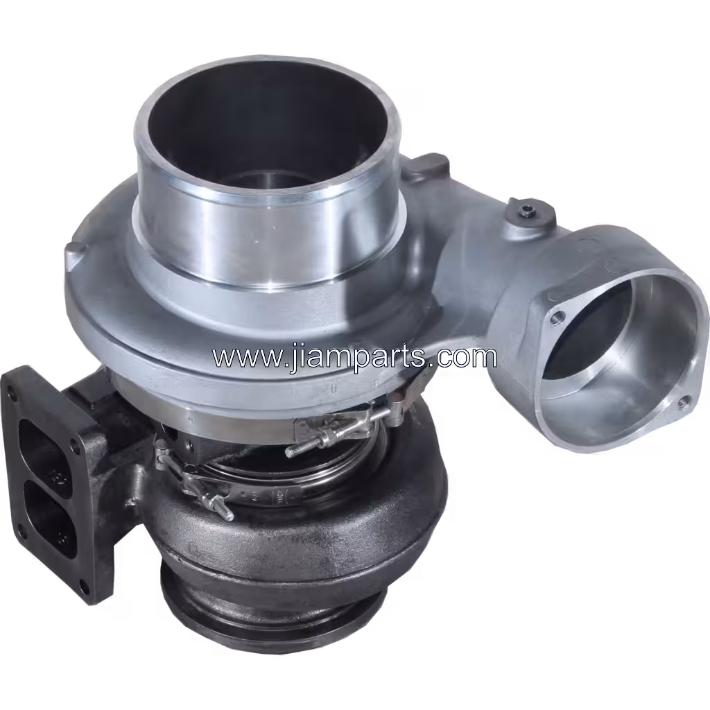 132-3649 BTG7508 aftermarket turbocharger — top three-quarter view