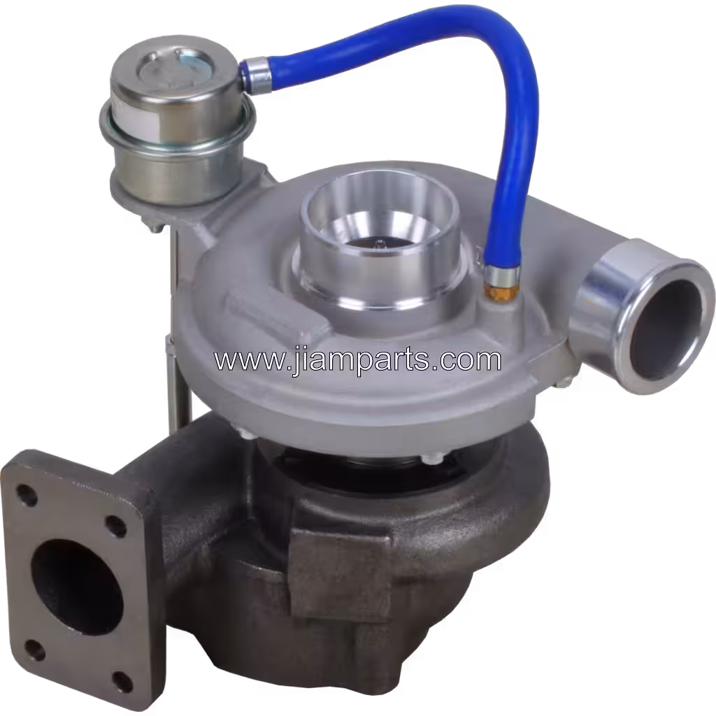 711736-5026 GT2556 aftermarket turbocharger — top three-quarter view